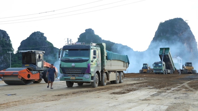 Dự án trọng điểm "khát" vật liệu xây dựng