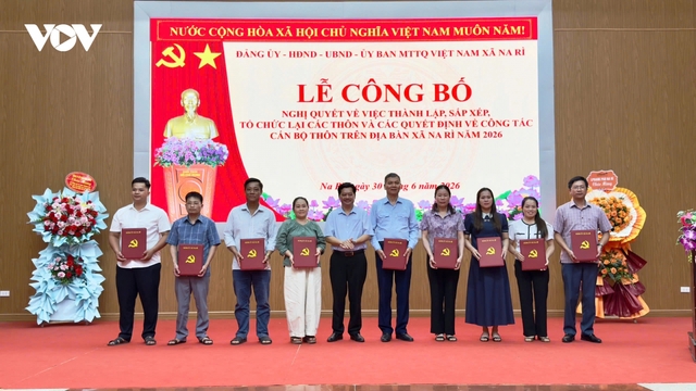 Kỳ vọng từ những thôn mới sau sắp xếp