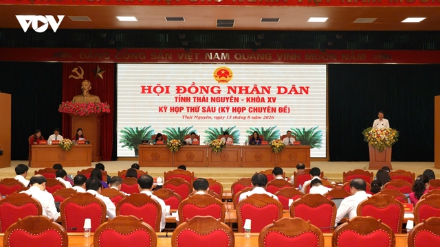 Kỳ họp HĐND tỉnh Thái Nguyên quyết nhiều chính sách tạo động lực phát triển