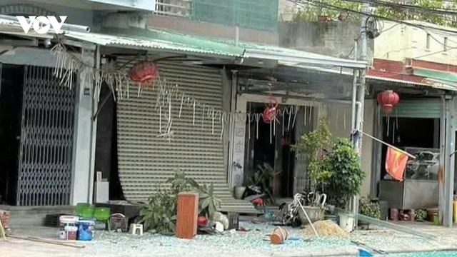 Nổ bình gas nghi rò rỉ, 1 người bị thương ở Hải Phòng