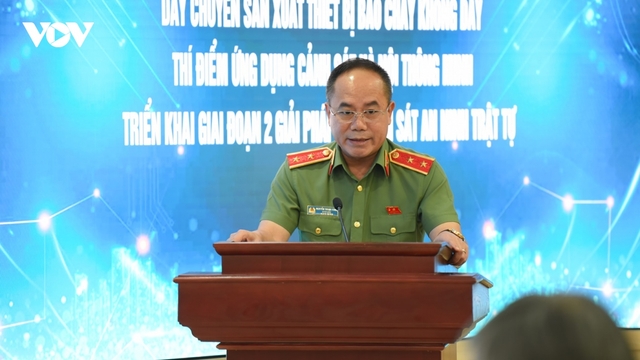 Công an TP Hà Nội ra mắt ba sản phẩm, giải pháp công nghệ trong ngày Quốc khánh