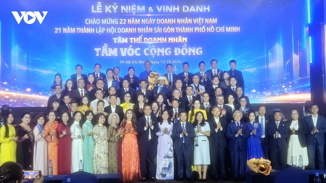 Hội Doanh nhân Sài Gòn TP.HCM vinh danh 133 doanh nhân tiêu biểu