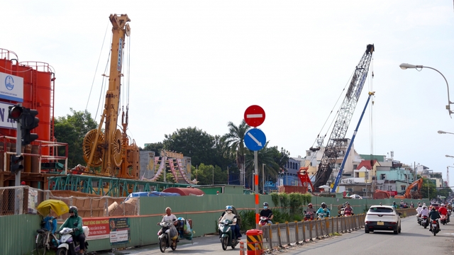 TP.HCM đồng loạt thi công các nhà ga ngầm Metro 2
