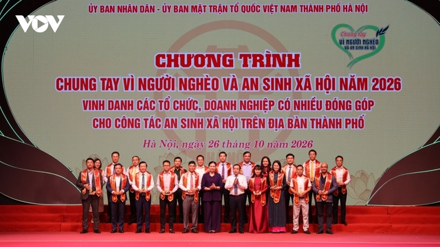 Hà Nội huy động hơn 77 tỷ đồng chung tay vì người nghèo và an sinh xã hội