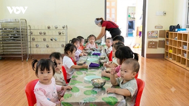 Thái Nguyên hoàn thành kế hoạch tổ chức ăn bán trú, nội trú