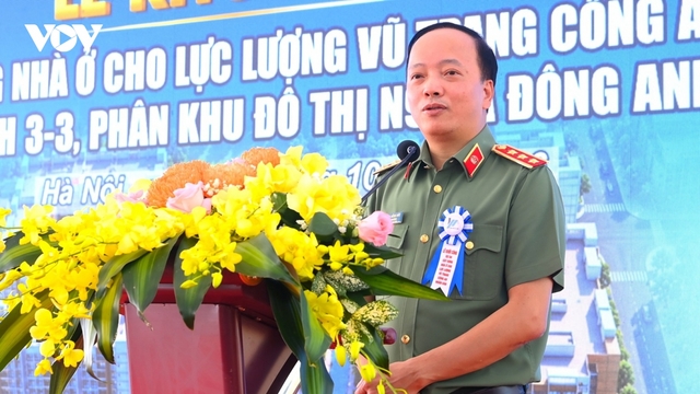 Bộ Công an khởi công dự án nhà ở cho lực lượng vũ trang ở Đông Anh, Hà Nội