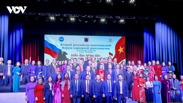 Phát huy sức mạnh đối ngoại nhân dân Nga - Việt, vun đắp tình hữu nghị thiết thực