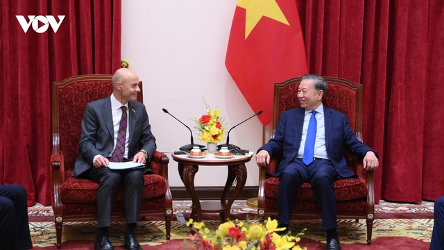 Tổng Bí thư, Chủ tịch nước Tô Lâm tiếp Đại sứ các nước trình Quốc thư