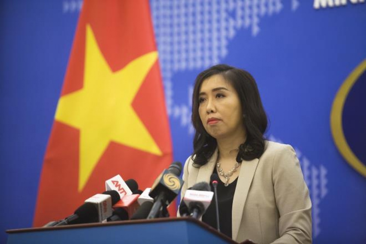 Foreign Ministry spokesperson Le Thi Thu Hang