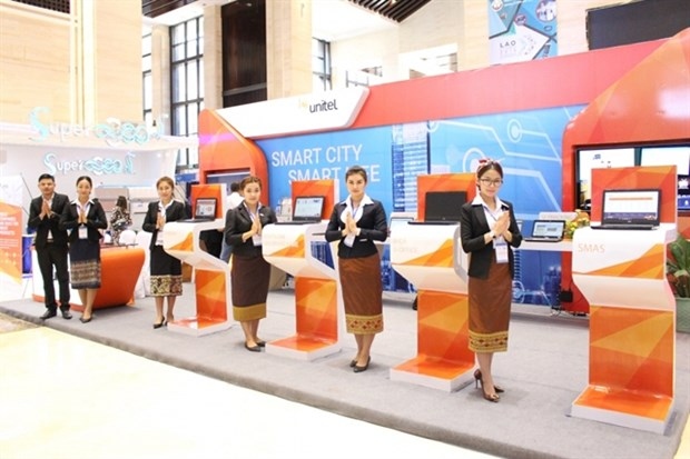 Unitel introduces its products in Laos (Photo: Viettel Group)