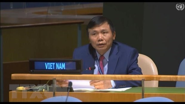 Ambassador Dang Dinh Quy, head of the Vietnam mission to the UN (Source: VNA)