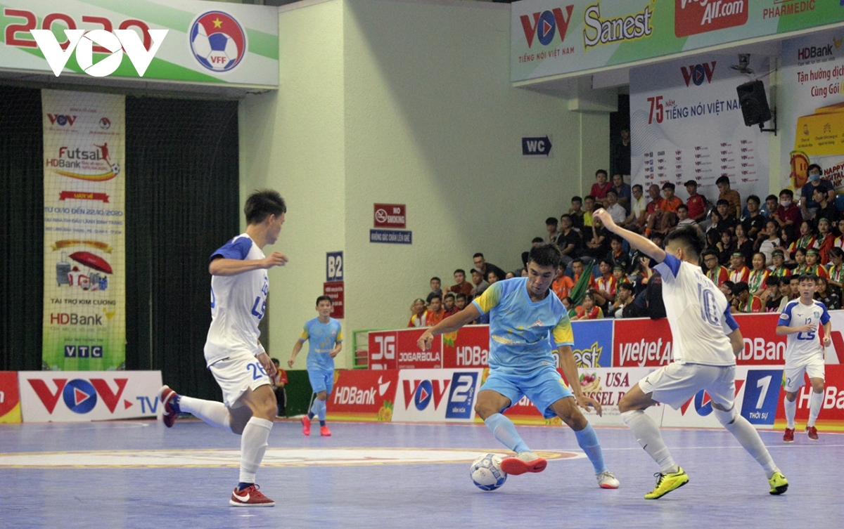 Thai Son Bac futsal club record a 2-0 victory over Sanatech Khanh Hoa club in the final match of the tournament.