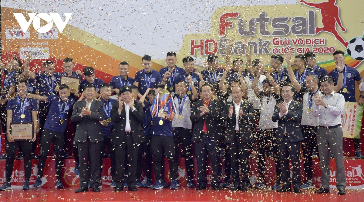 As the winners of the tournament, Thai Son Nam futsal club will be awarded VND500 million in cash and will go on to compete at the Asian Futsal Confederation (AFC) Futsal Championship 2021.