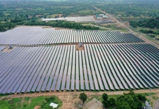 A view of Phuoc Thai 1 Solar Energy Plant in the central province of Ninh Thuan