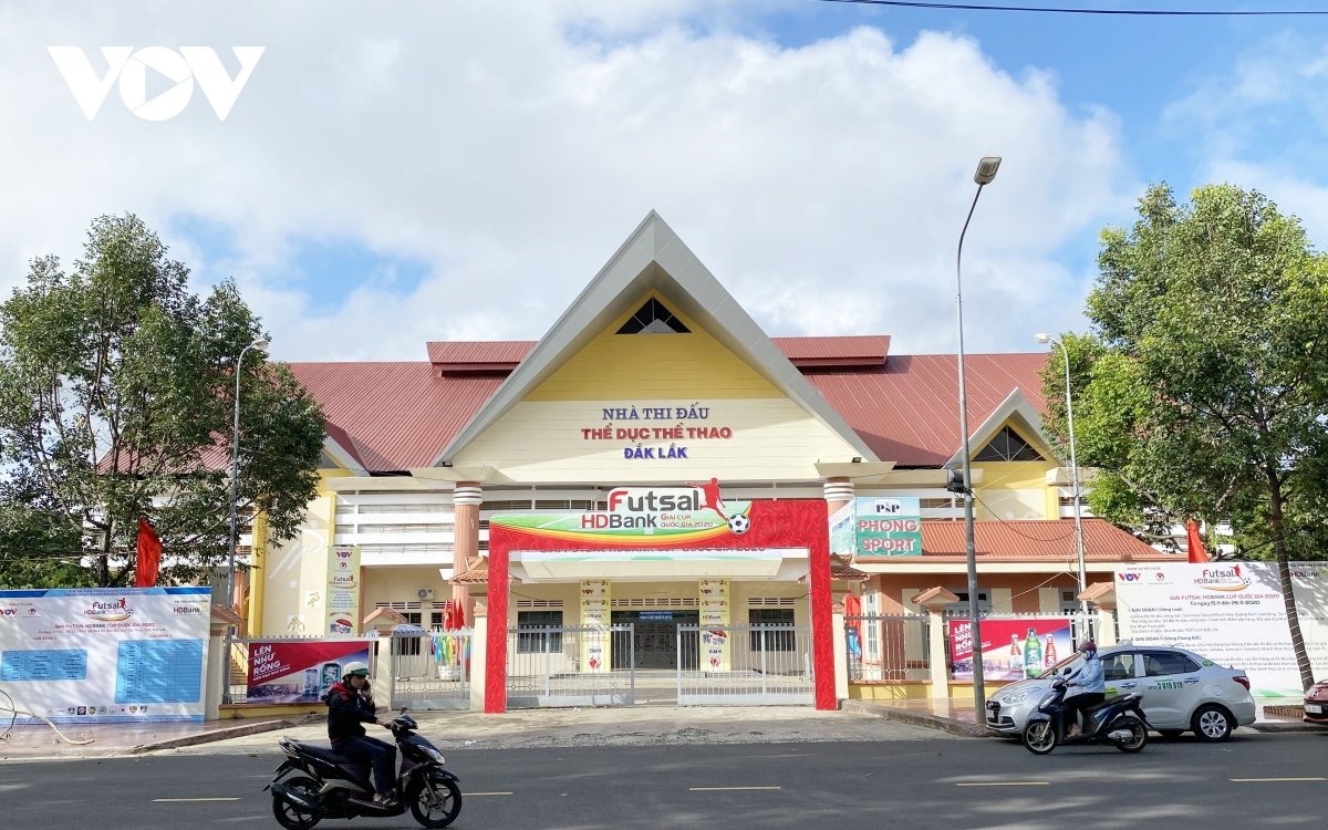 Work to refurbish Dak Lak province’s competition hall has been completed ahead of the start of the Futsal HDBank National Cup 2020.