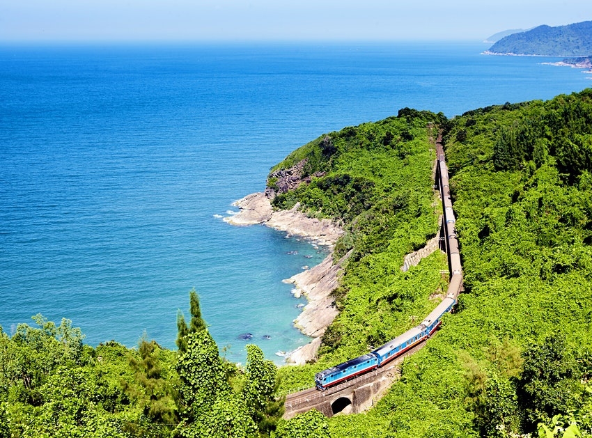The Reunification Express, which is also known as the Thong Nhat Railway, covers a distance of over 1,726km, equivalent to 1,072 miles, between Hanoi and Ho Chi Minh City, the country’s two largest cities, in just two days. "There is no more atmospheric way to haul into Vietnam’s twin metropolises. And there’s no better way of exploring all the glories in between," Lonely Planet state.