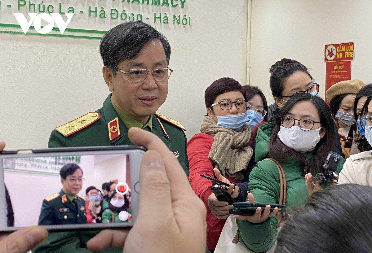 Lieutenant General Do Quyet, director of the Military Medical Academy, confirms all preparations have been carefully made, with the goal of the first phase of the vaccination being to ensure the safety of the volunteers involved.