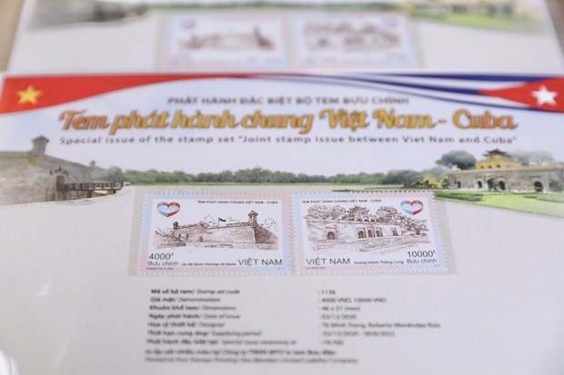 Made by the Vietnamese Ministry of Information and Communications and the Cuban Ministry of Communications, the stamps are expected to contribute to promoting the land, people, history and culture of the two countries.