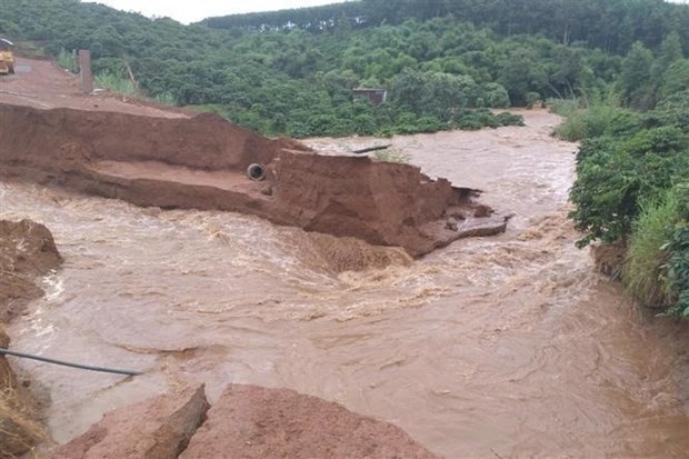 Vietnam witnesses 10-15 flash floods each year - Illustrative image (Photo: VNA)
