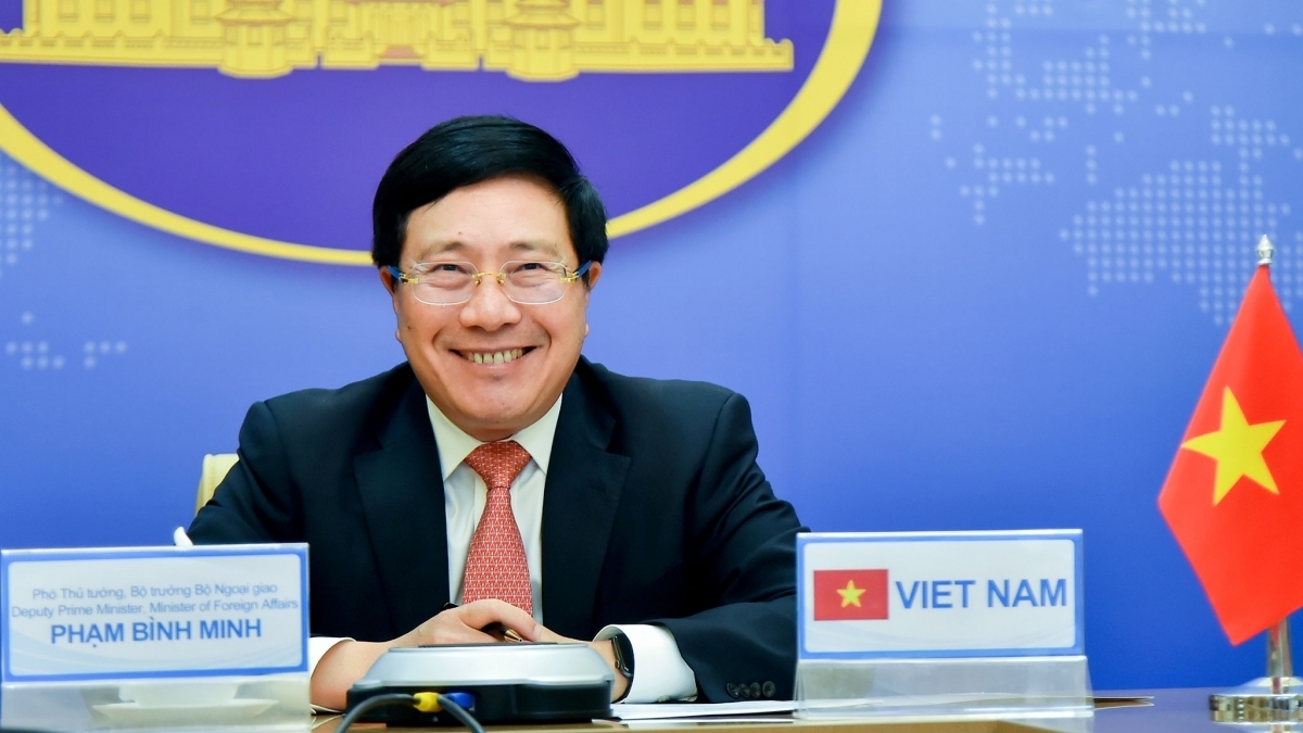 Vietnamese Deputy Prime Minister and Foreign Minister Pham Binh Minh