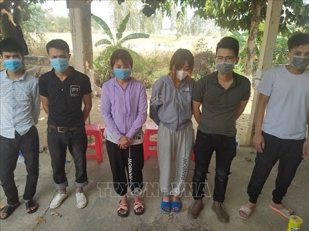 Some of the people who were attempting to leave the country illegally on February 24