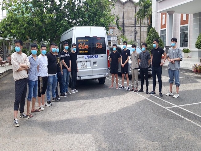 Chinese citizens are arrested for illegally entering Vietnam