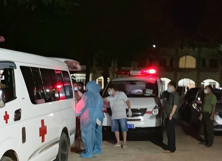 Chinese nationals are put into quarantine in line with regulations on COVID-19 prevention and control