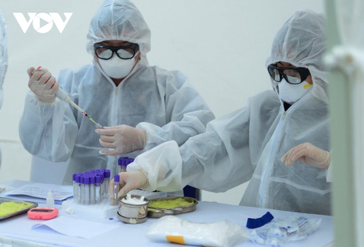 Collecting nasal swabs for COVID-19 testing