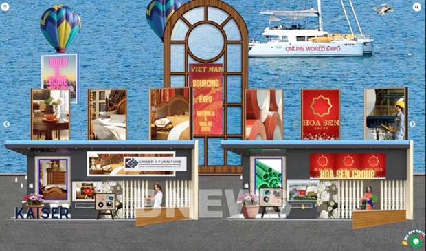 Online exhibition to promote Vietnamese construction products in Australia. - Illustrative image (Photo: the Vietnamese trade office in Australia)