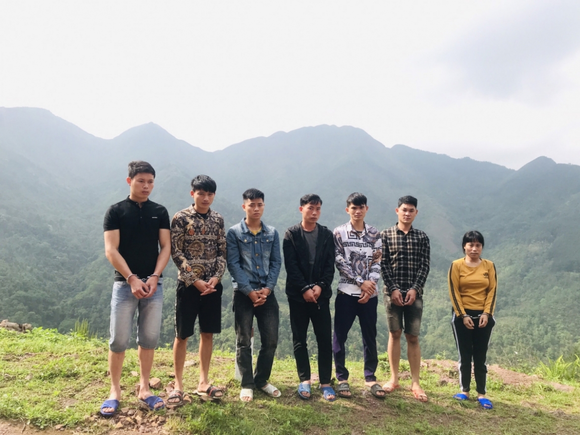 Quang Ninh police arrest 7 individuals for organising illegal exit