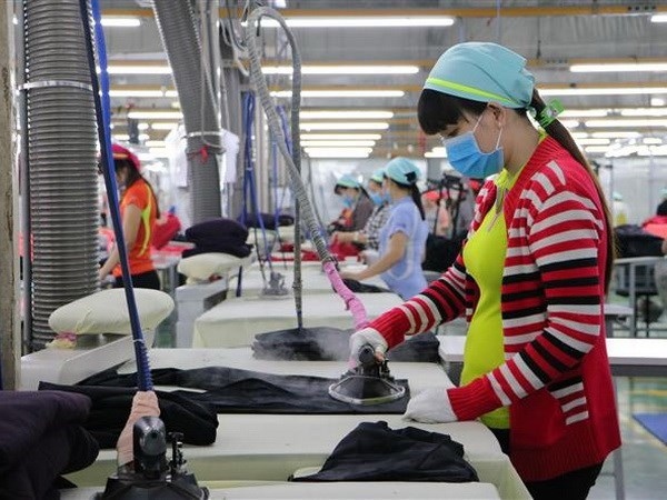 A foreign-invested garment factory in Vietnam (Photo: VNA)