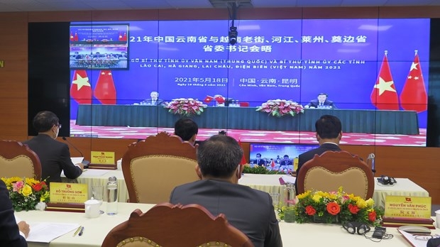 The four northwestern provinces of Vietnam and China's Yunnan province agree to promote cooperation in the time ahead. (Photo: VNA)