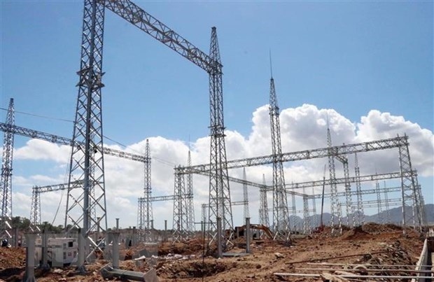 Renewable energy facilities funded by public investment under construction in Ninh Thuan province