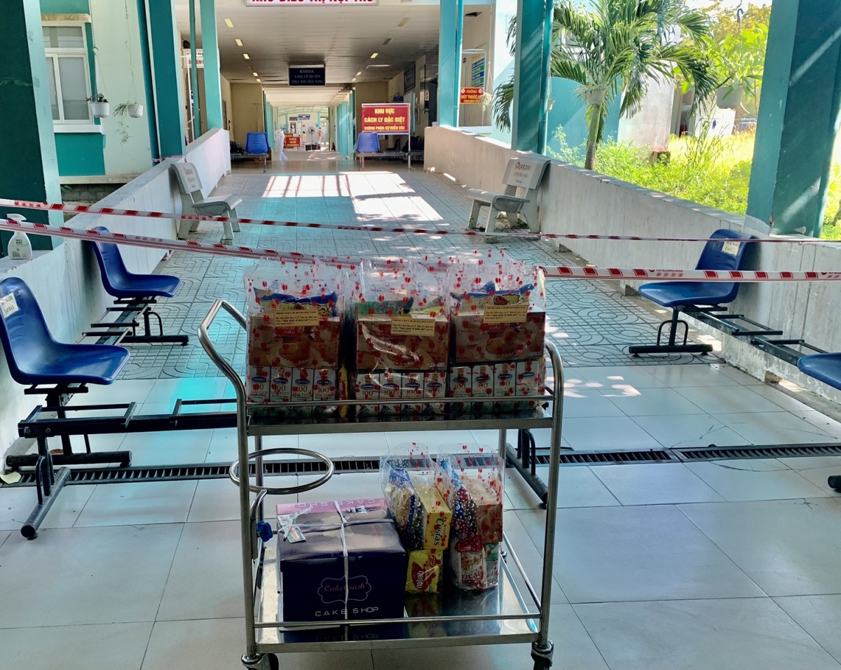 Each kid is given a special gift.