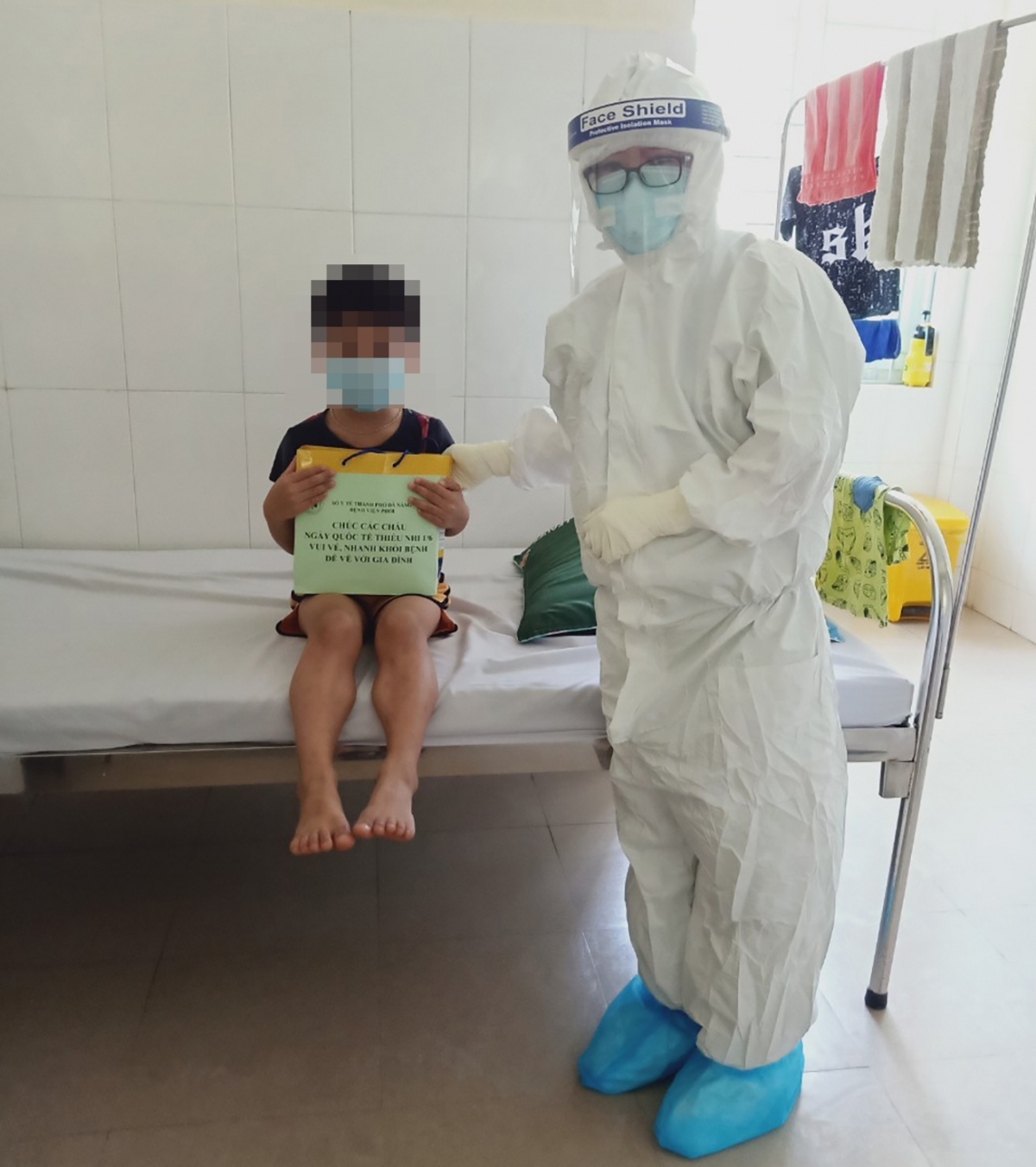 Doctors expect that young patients will quickly recover from the disease so they can be reunited with their family soon.