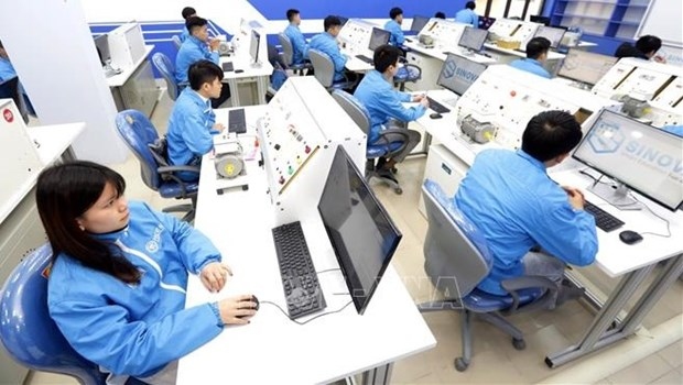 At a vocational school