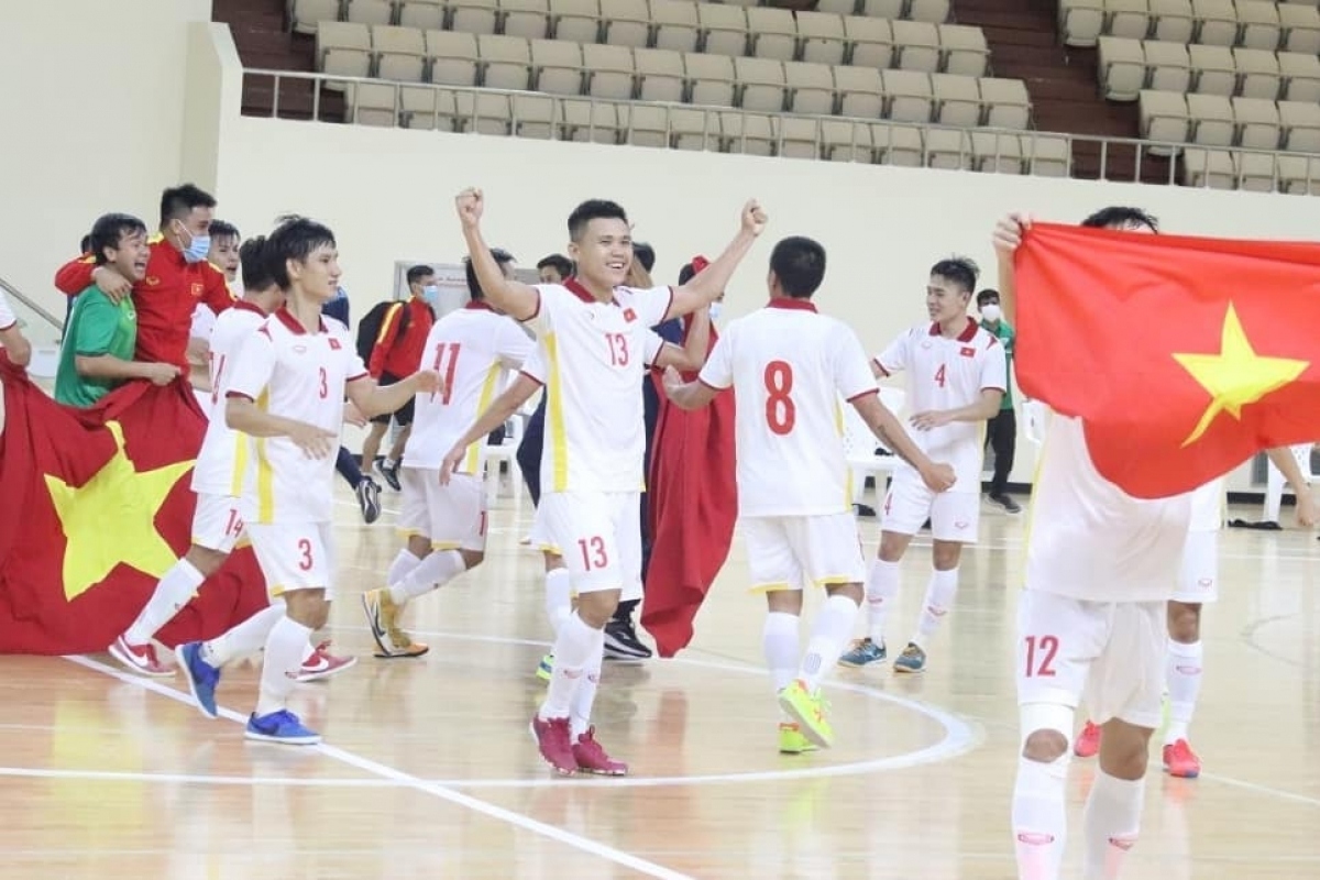 Vietnamese futsal team will play several warm-up matches ahead of World Cup (Photo: VFF)