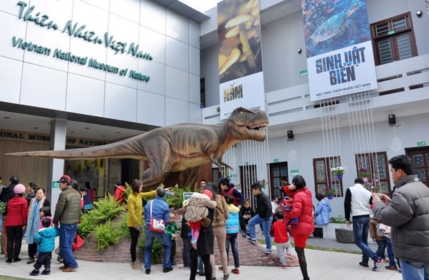 The Vietnam National Museum of Nature is currently located in the precinct of the Vietnam Academy of Science and Technology on Hanoi's Hoang Quoc Viet street (Photo: hanoimoi.com.vn)