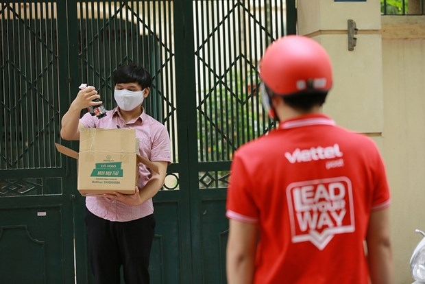 Goods delivered to a customer by Viettel Post's shopping service (Source: congthuong.vn)