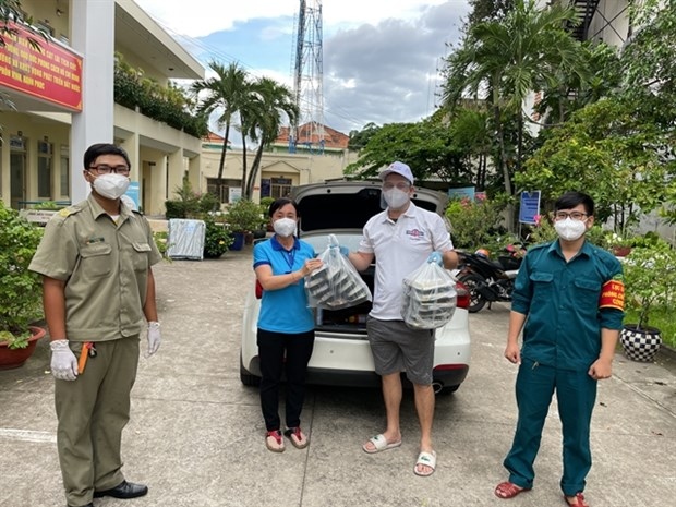 Matt Ryan uses his free time during lockdown to cook and deliver free food to frontline workers. (Photo courtesy of Matt Ryan)