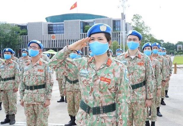 Members of Vietnam's Level-2 Field Hospital No.2 