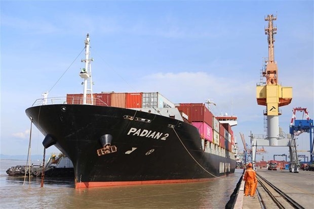 The PADIAN 2 container ship (Photo: Haiphongport)