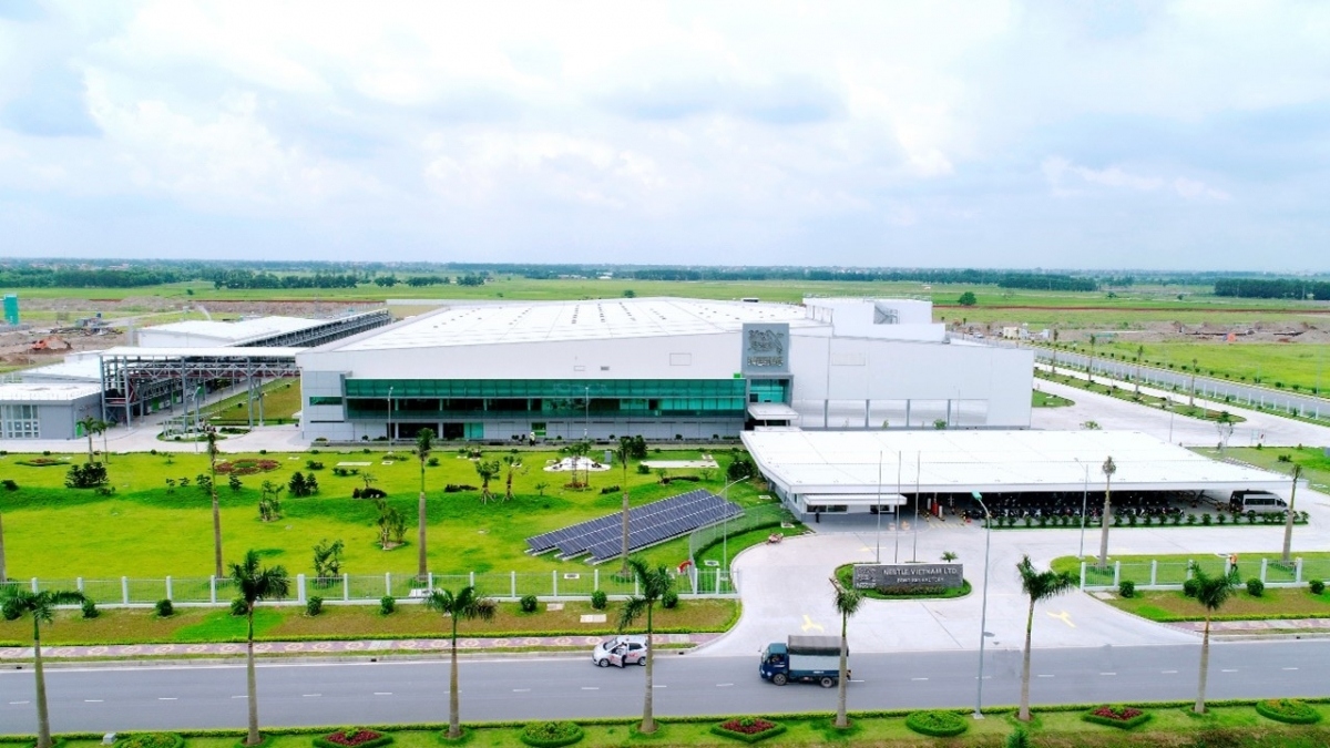 Nestle's Bong Sen Factory in the northern province of Hung Yen