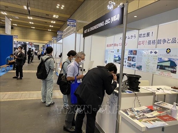 The Vietnamese stall at the M-Tech Osaka 2021