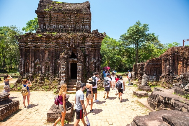 My Son Sanctuary Complex, a UNESCO world heritage site in Quang Nam province