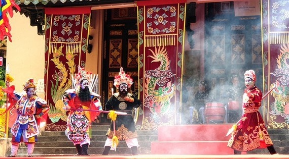 A Hat Boi performance (Photo: sggp.org.vn)