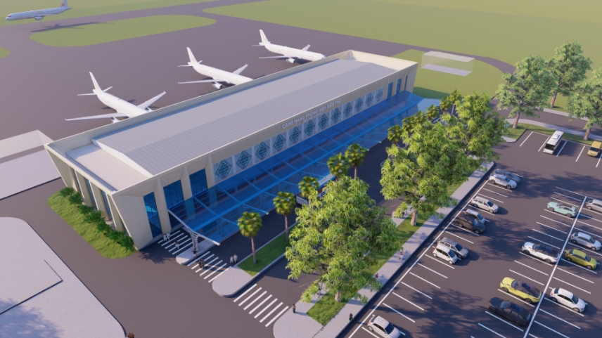 The new airport, scheduled to take shape in 2023, is designed to serve 500,000 passengers a year. (Photo: ACV)