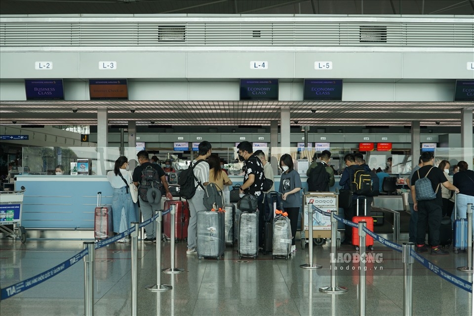 The southern airport receives a total of 107 international flights, bringing with it the arrival of around 3,524 passengers on February 16.