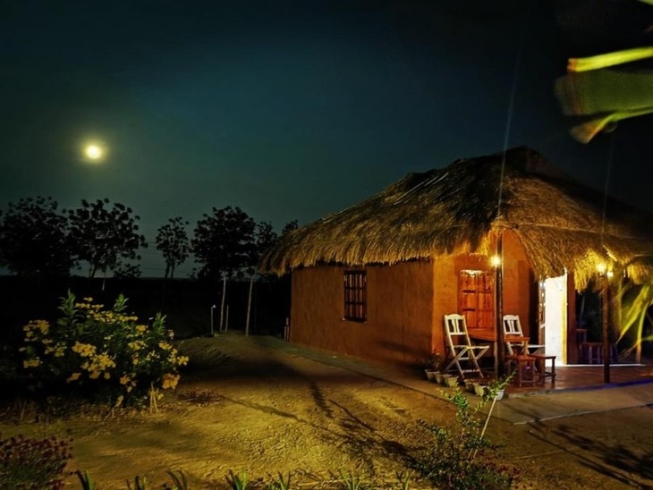 A traditional Cham house in Khanh Ly Farmstay (Photo: VOV)