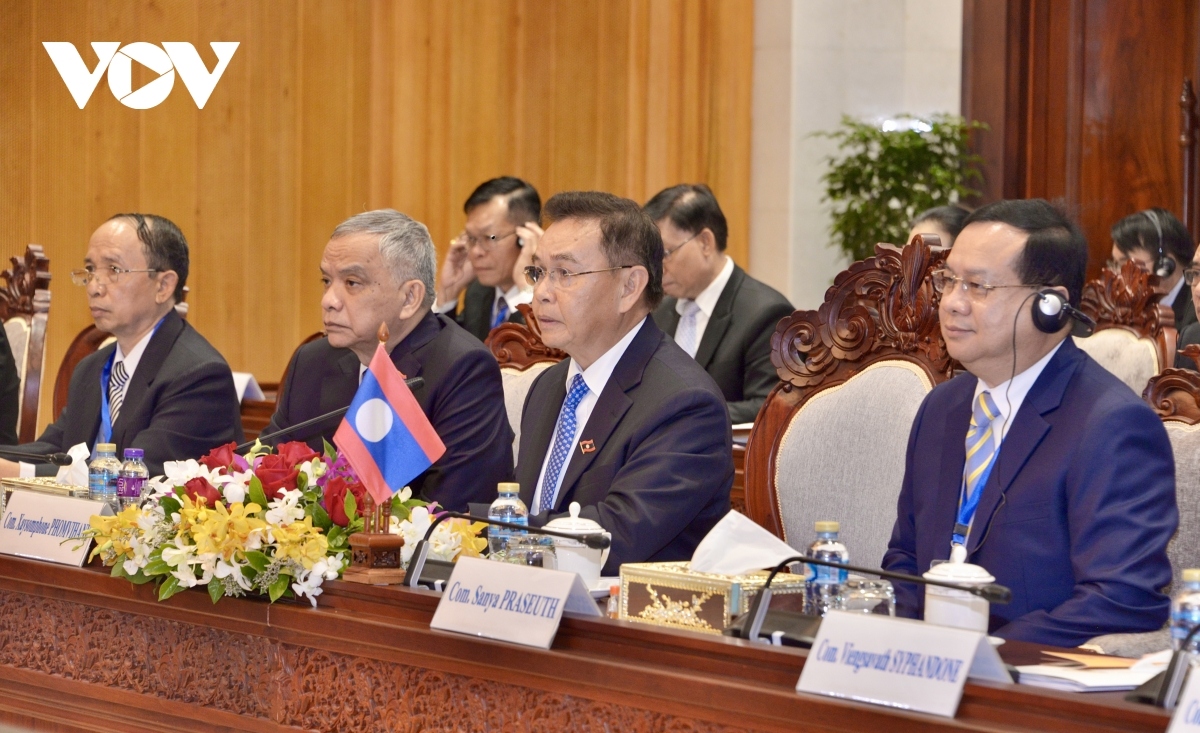 President of the Laos National Assembly Saysomphone Phomvihane